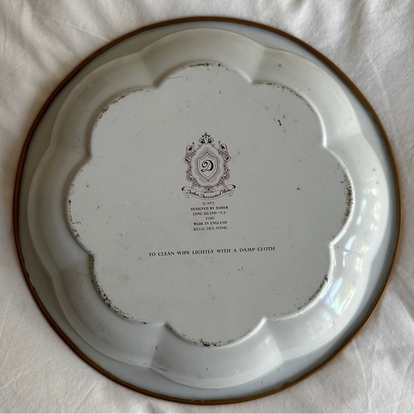 Autumn Tin Dish Tray by Daher Decorated Ware Made In England 1971 - Picture 2 of 3